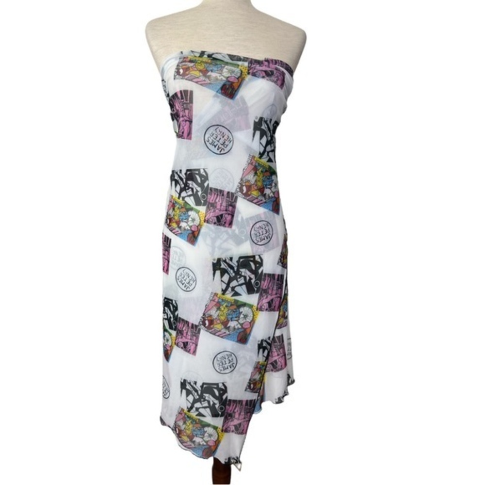 SWIMINISTA JAMES PETER HENRY NWT SUPERB LONG SARONG ARTWORK TOSS LIMITED EDITION